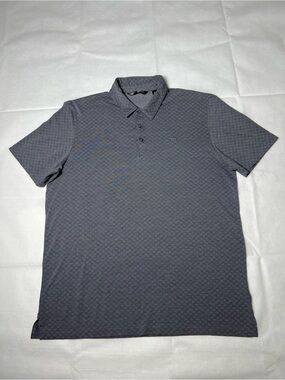 Travis Mathew Casual Gray Preppy Polo‎ Shirt